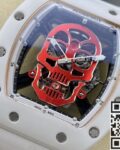 YS Factory Replica Richard Mille RM52-01 Tourbillon White Ceramic Case