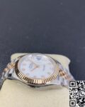 EW Factory Replica Rolex Datejust M126331-0014 White Mother-of-Pearl Diamonds