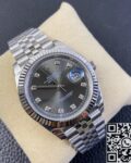 EW Factory Replica Rolex Datejust M126334-0006 Gray Dial