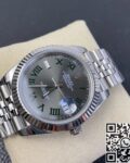 EW Factory Replica Rolex Datejust M126334-0022 Dark Gray Dial