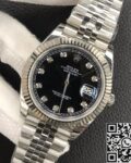 EW Factory Replica Rolex Datejust M126334-0012 Black Dial 41mm 904L