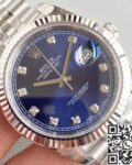 EW Factory Replica Rolex Datejust M126334-0016 Blue Dial 41mm