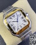 BV Factory Replica Watches Cartier De Santos W2SA0006