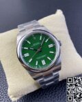 EW Factory Replica Rolex Oyster Perpetual M124300-0005 Green Dial Size 41mm Series