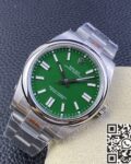 EW Factory Replica Rolex Oyster Perpetual M124300-0005 Green Dial Size 41mm Series