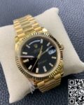 EW Factory Replica Rolex Day Date M228238-0004 Black Dial