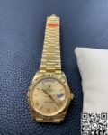 EW Factory Replica Rolex Day Date M228238-0006 Champagne Dial