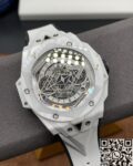 BBF Factory Replica Hublot Big Bang Sang Bleu 418.HX.2001.RX.MXM2 White Ceramics