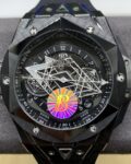 BBF Factory Replica Hublot Big Bang Sang Bleu 418.CX.1114.RX.MXM20 Black Ceramics