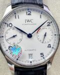 ZF Factory Replica IWC Portugieser IW500705 Black Leather Strap