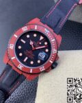 VS factory Custom Rolex Submariner Red Carbon Fiber Case