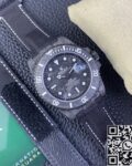 VS factory Custom Rolex Submariner Carbon Fiber Case White Replica Watches