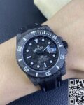 VS factory Custom Rolex Submariner Carbon Fiber Case White Replica Watches