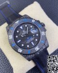 VS factory Custom Rolex Submariner Carbon Fiber Case Blue Replica Watches