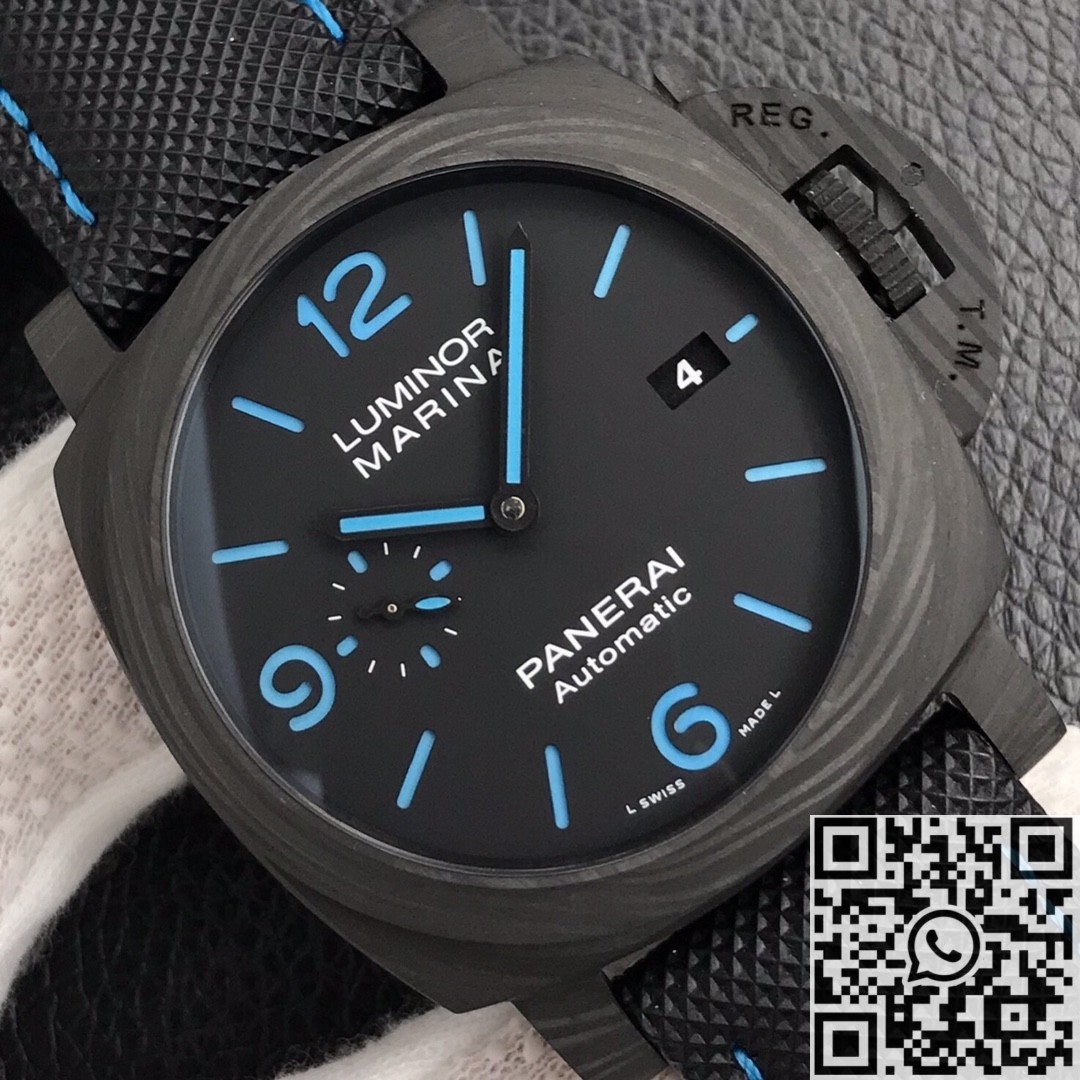 VS Factory Panerai Luminor PAM01661 Carbon Fiber Case Replica Watches