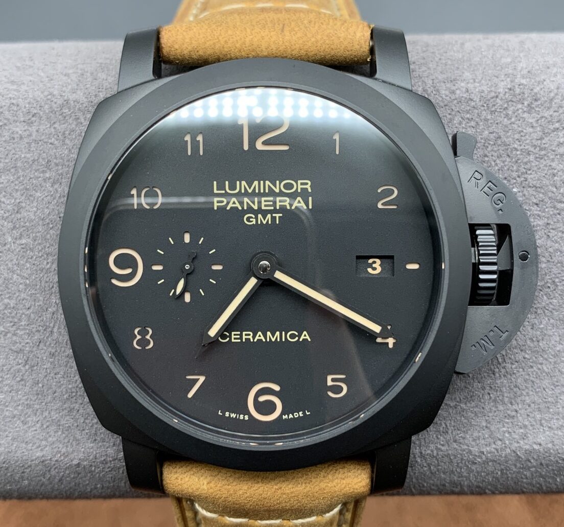 VS Factory Replica Watches Panerai Luminor PAM441 Black Ceramic Case