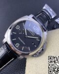 VS Factory Panerai Luminor Replica Watches PAM312 Black Leather Strap