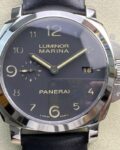 VS Factory Replica Watches Panerai Luminor PAM359 Black Leather Strap