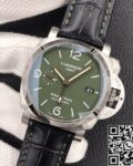 VS Factory Replica Watches Panerai Luminor GMT PAM1056 Green Dial