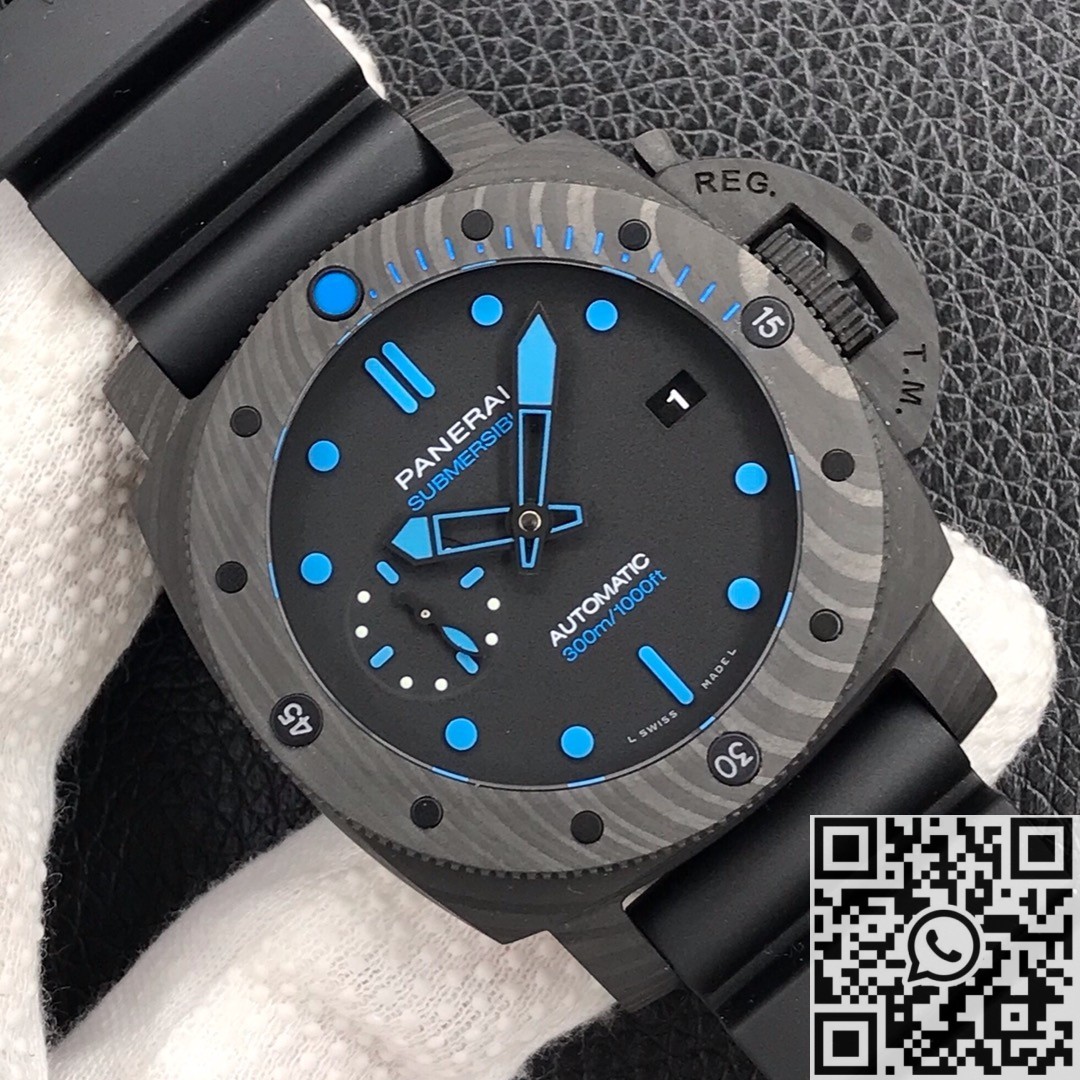 VS Factory Replica Watches Panerai Submersible PAM00960 Carbon Fiber