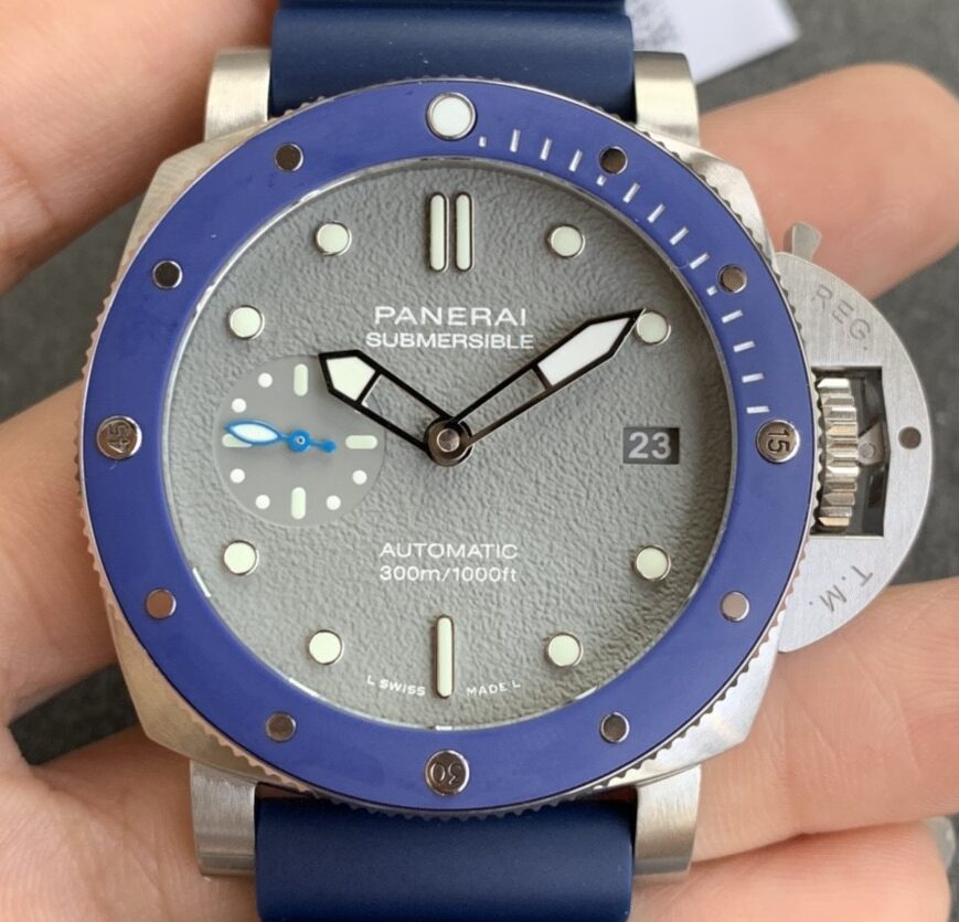 VS Factory Replica Watches Panerai Submersible PAM00959 Shark Gray Dial