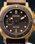 VS Factory Panerai Submersible Replica Watches PAM00968 Bronze Material 47MM