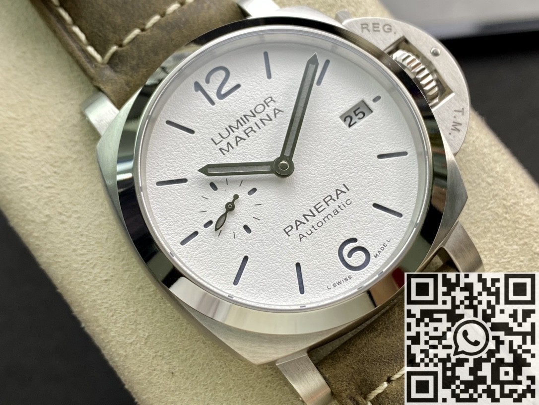 VS Factory Replica Panerai Luminor PAM01394 White Dial 42MM