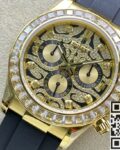 JH Factory Replica Rolex Daytona 116588 TBR Gold With Diamonds