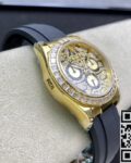 JH Factory Replica Rolex Daytona 116588 TBR Gold With Diamonds