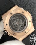 WWF Factory Hublot Big Bang Replica Watches Gold Case Diamonds