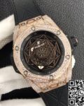 WWF Factory Replica Hublot Big Bang Gold Full Diamond Case