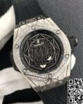 WWF Factory Replica Hublot Big Bang Titanium Case Diamond Set