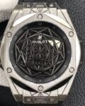 WWF Factory Replica Hublot Big Bang 415.NX.1112.VR.MXM16 Black Dial