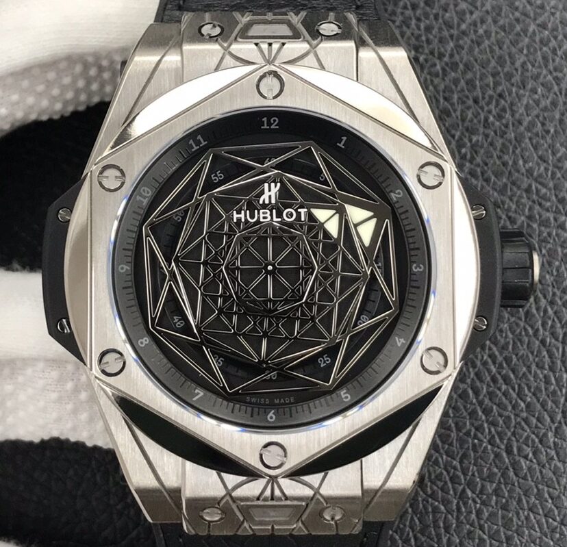 WWF Factory Replica Hublot Big Bang 415.NX.1112.VR.MXM16 Black Dial