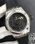 WWF Factory Replica Hublot Big Bang 415.NX.1112.VR.MXM16 Black Dial