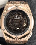 WWF Factory Replica Hublot Big Bang 415.OX.1118.VR.MXM17 Gold Case