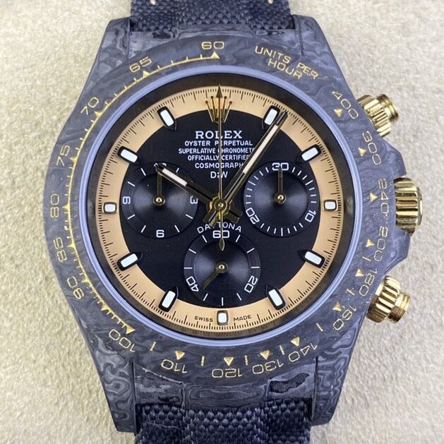 DIW Custom Rolex Daytona Cream Invert Gold