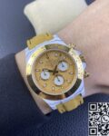 DIW Custom Rolex Daytona White Quartz Fiber Shell