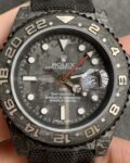 DIW Custom Rolex GMT-Master II Carbon Fiber Case Nylon Strap