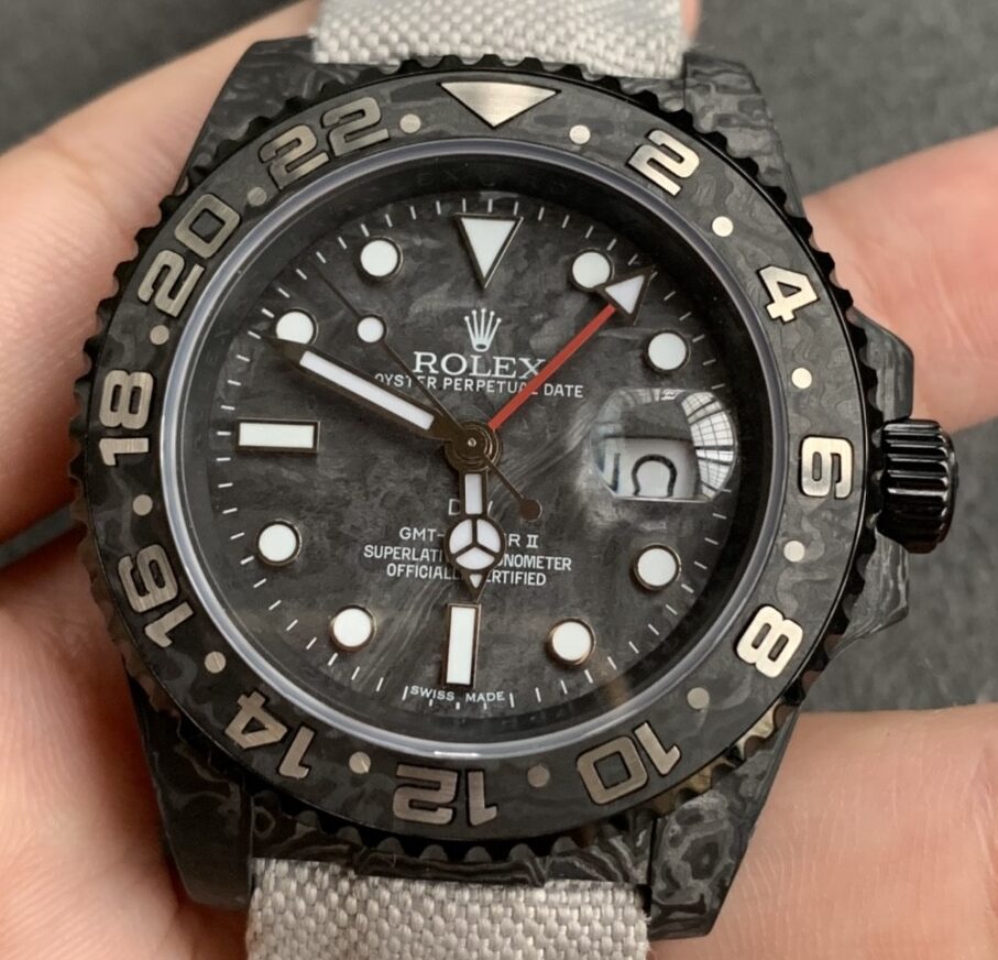 DIW Custom Rolex GMT-Master II Carbon Fiber Case