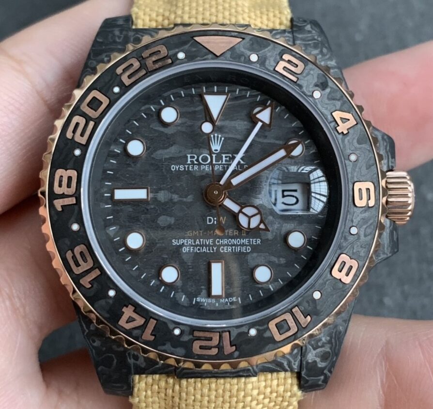 DIW Custom Rolex GMT-Master II Golden Bezel