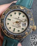 DIW Custom Rolex GMT-Master II Green Fabric Strap