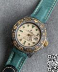 DIW Custom Rolex GMT-Master II Green Fabric Strap