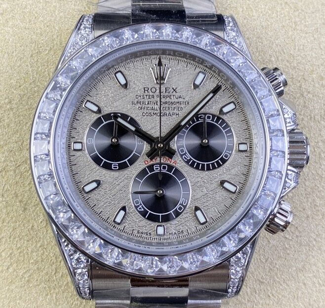 JVS Custom Rolex Daytona M116519LN-0038 Diamond-set Dial