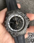 JH Custom Rolex Daytona Carbon Fiber Case Panda Dial