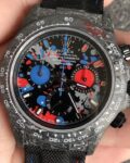 JH Custom Rolex Daytona Carbon Fiber Case Color Dial