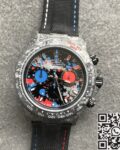 JH Custom Rolex Daytona Carbon Fiber Case Color Dial