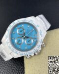 AET Custom Rolex Daytona White Ceramics Tiffany Blue