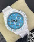 AET Custom Rolex Daytona White Ceramics Tiffany Blue