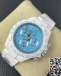 AET Custom Rolex Daytona White Ceramics Tiffany Blue